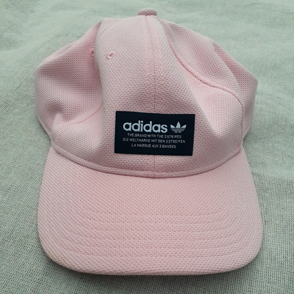 adidas Accessories - Women's Pink Adidas Hat | One Size Fits Velcro